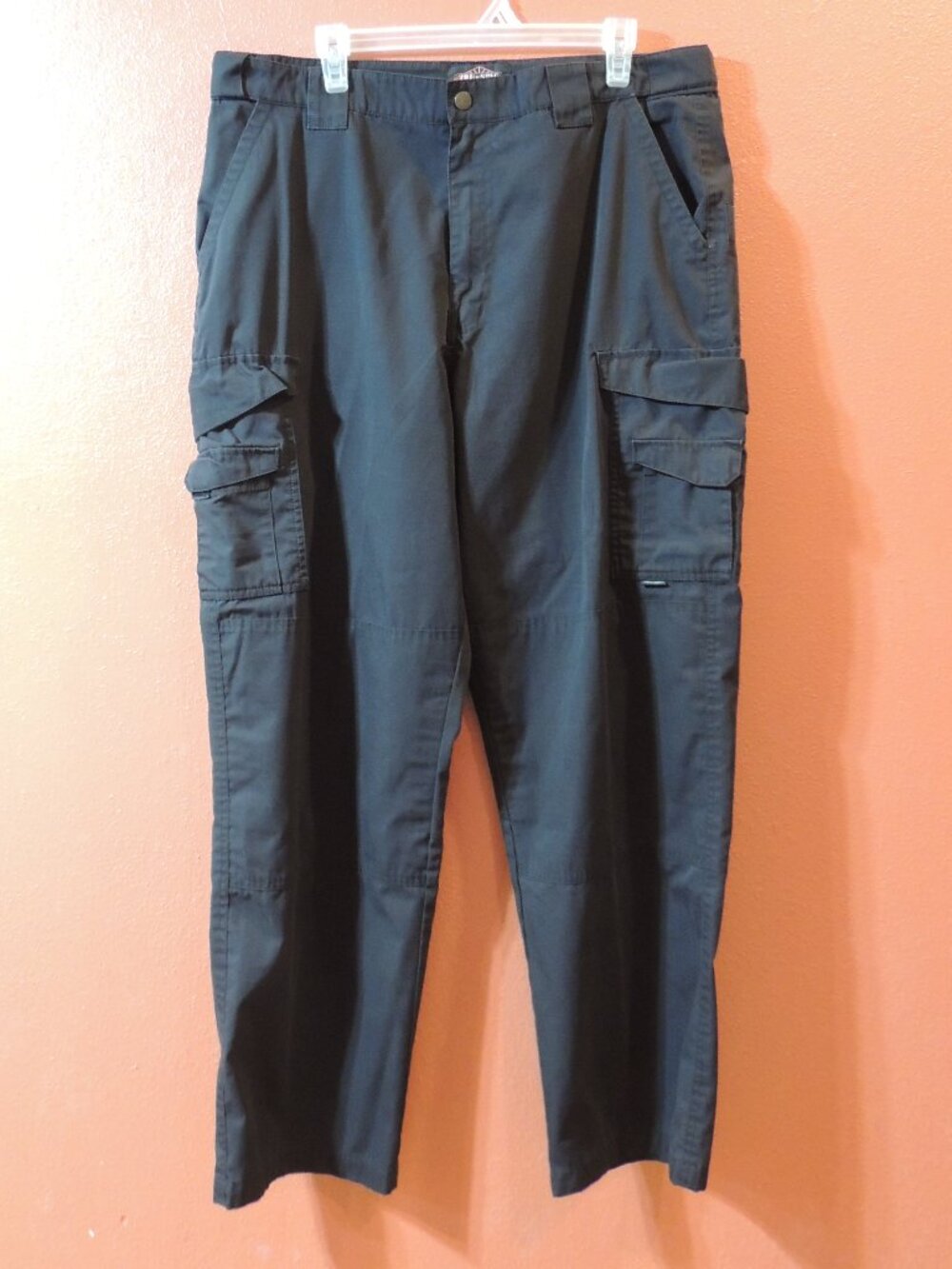 Tru Spec Tactical Pants Men 38x32 Black Pocket Outdoor Survival Hike Wooda Pants